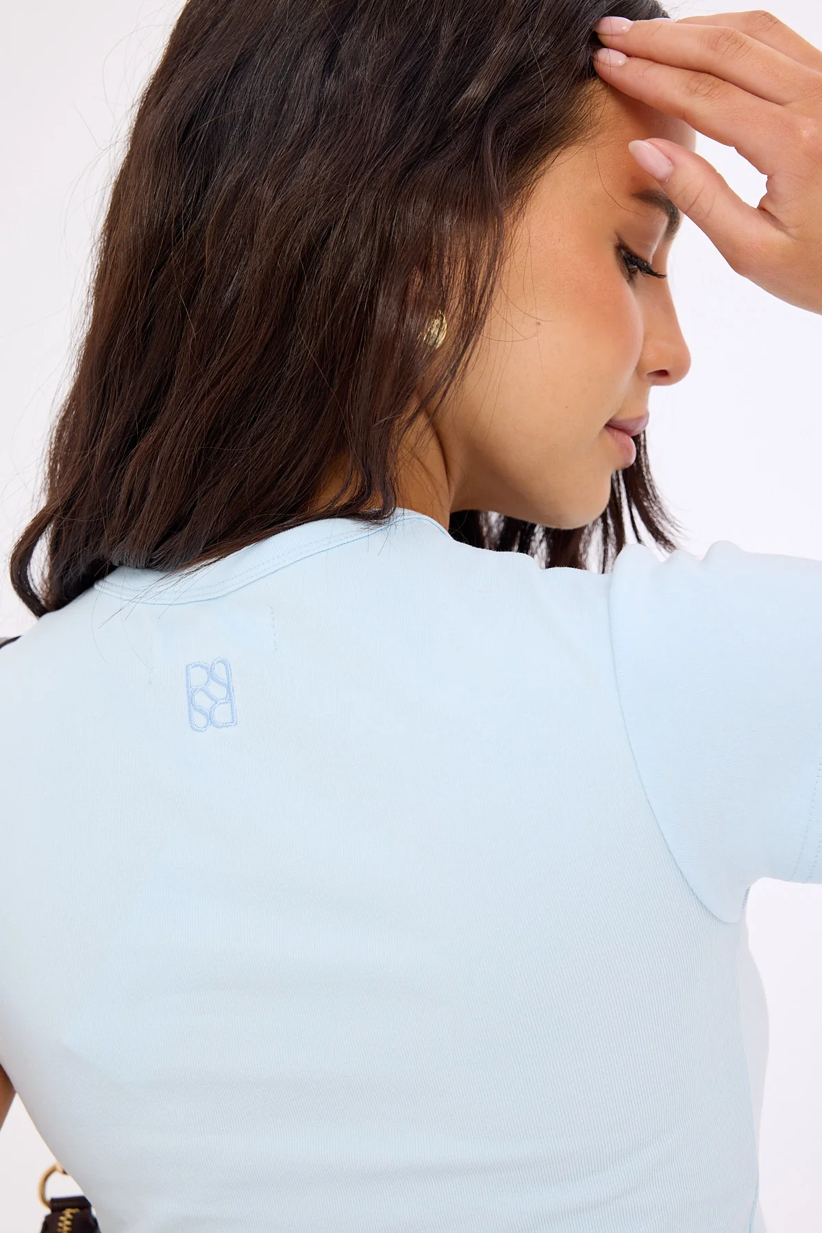 Perfect Stranger Dolce Fitted Tee Blue - Image 6