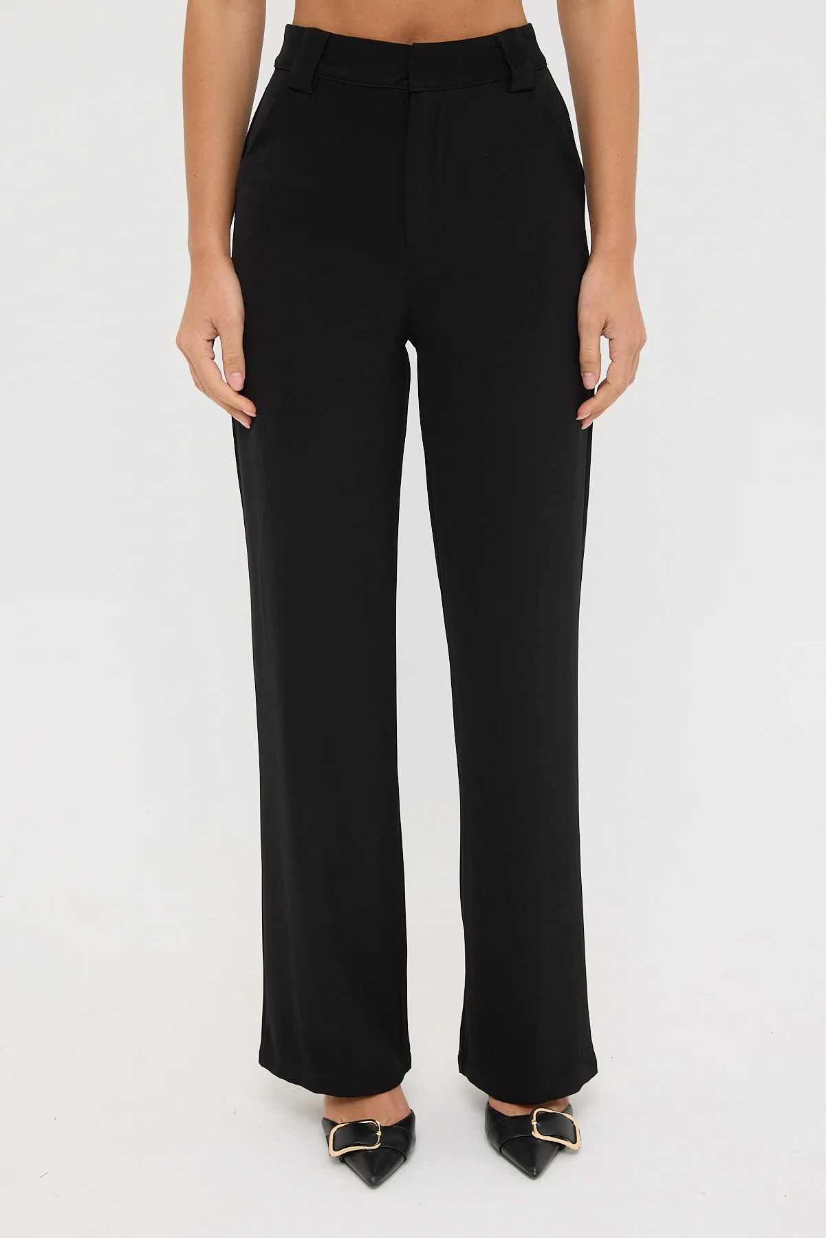 Perfect Stranger Fay High Rise Pant Black - Image 8