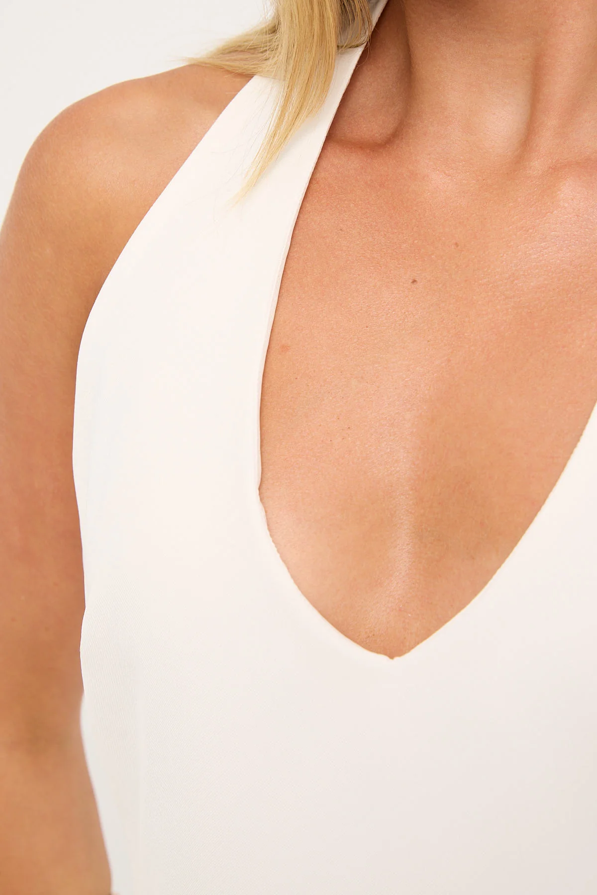 Perfect Stranger Fay Recycled Halter Neck Top White - Image 4