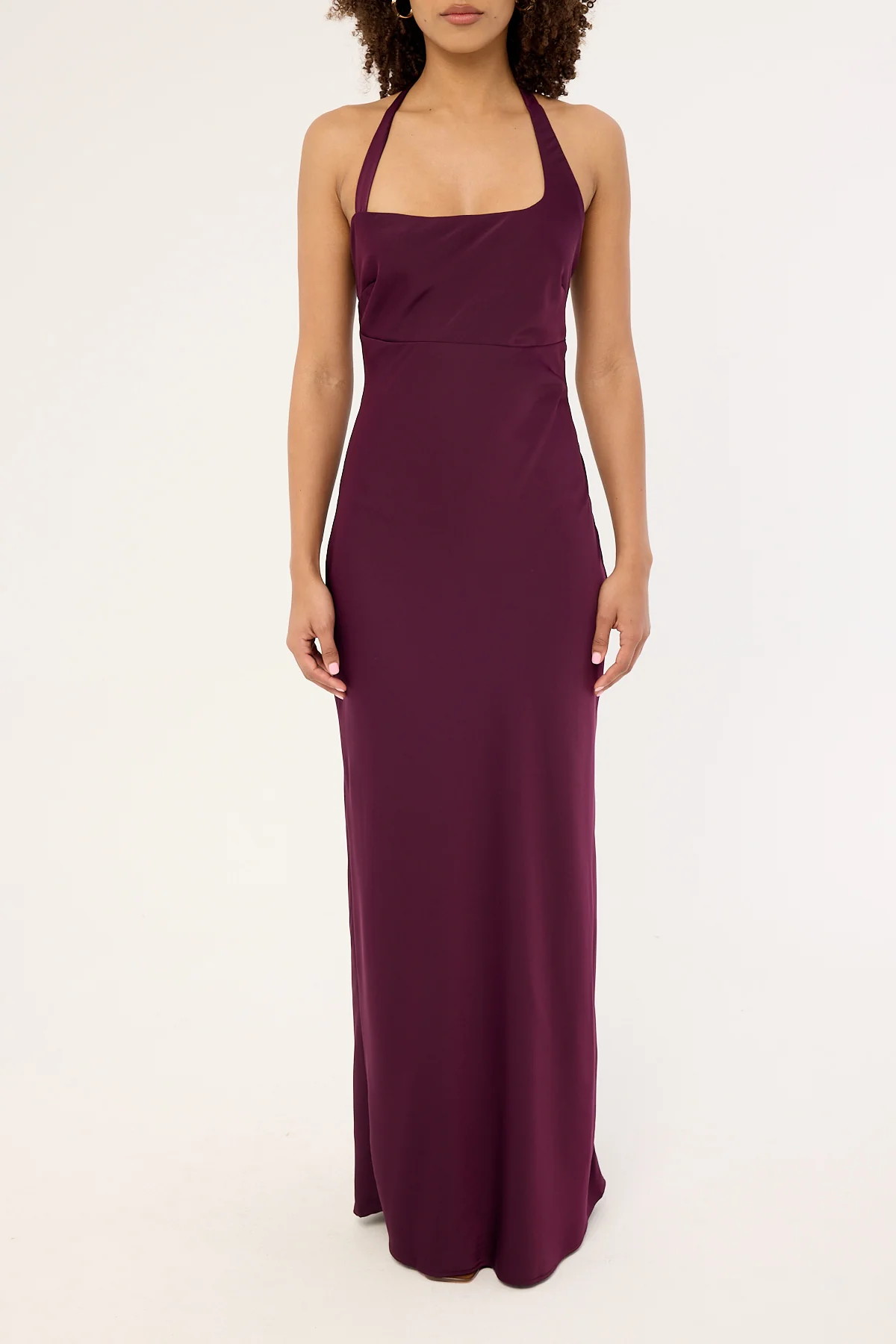 Perfect Stranger Hazel Maxi Dress Plum - Image 9