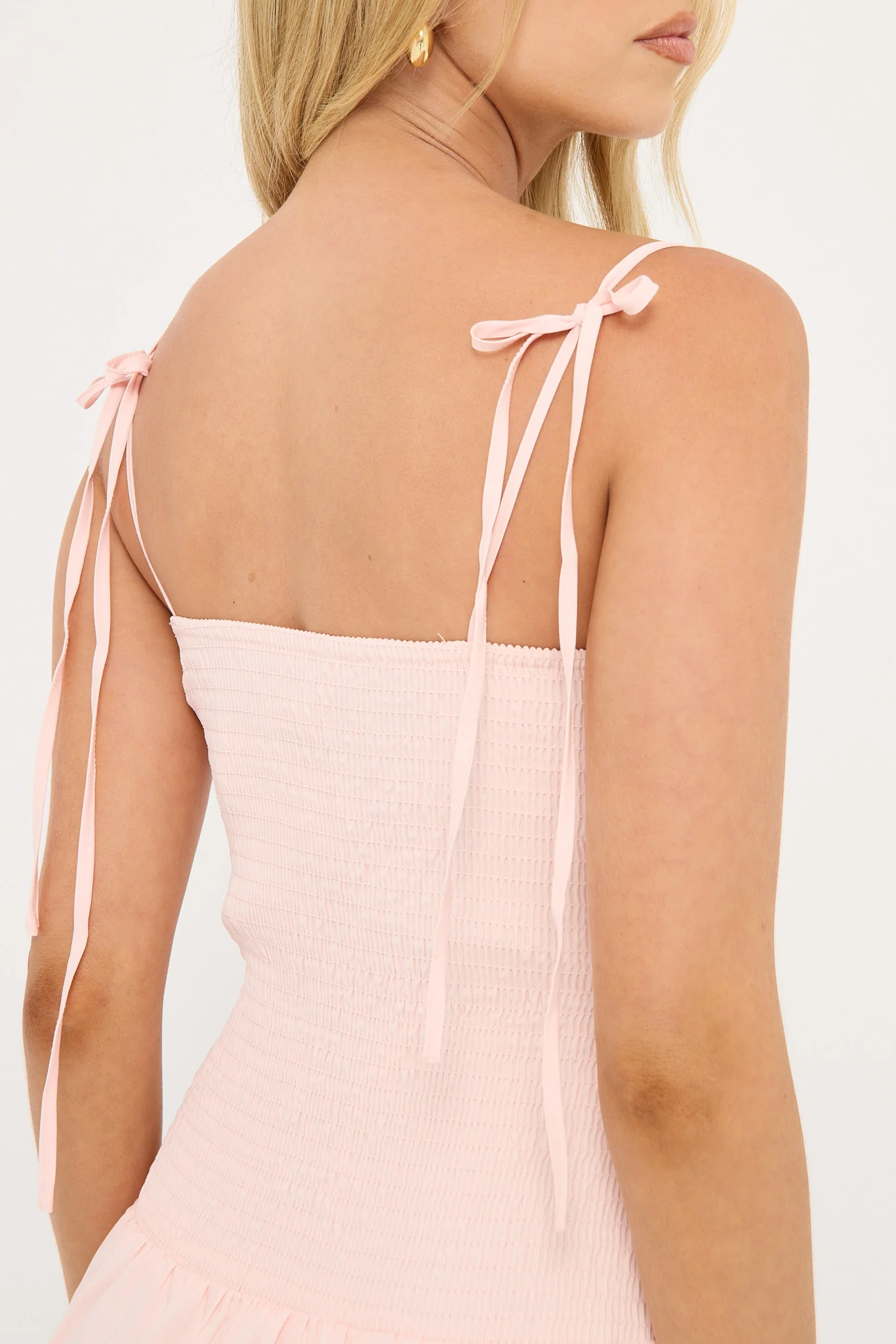 Perfect Stranger Head In a Bubble Mini Dress Pink - Image 4