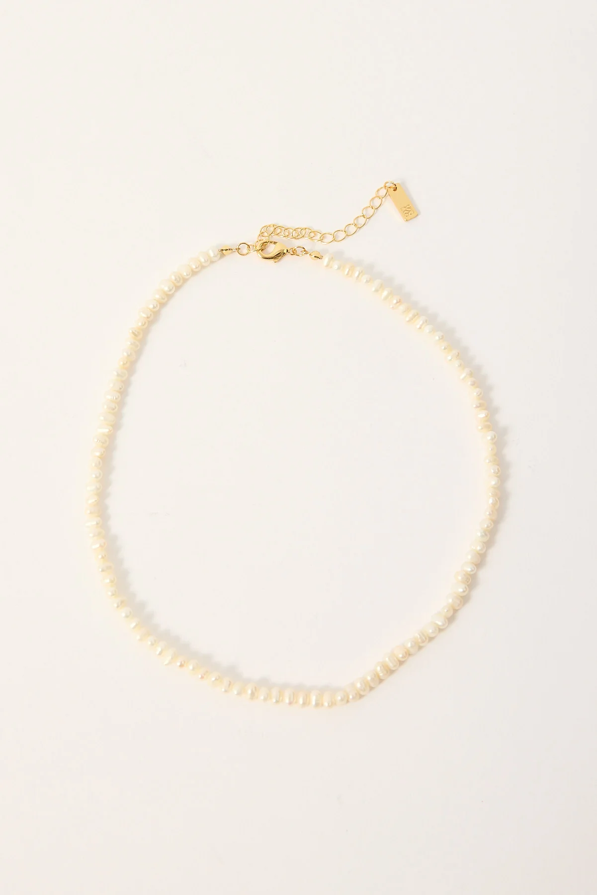 Perfect Stranger Juniper Freshwater Pearl Necklace Pearl