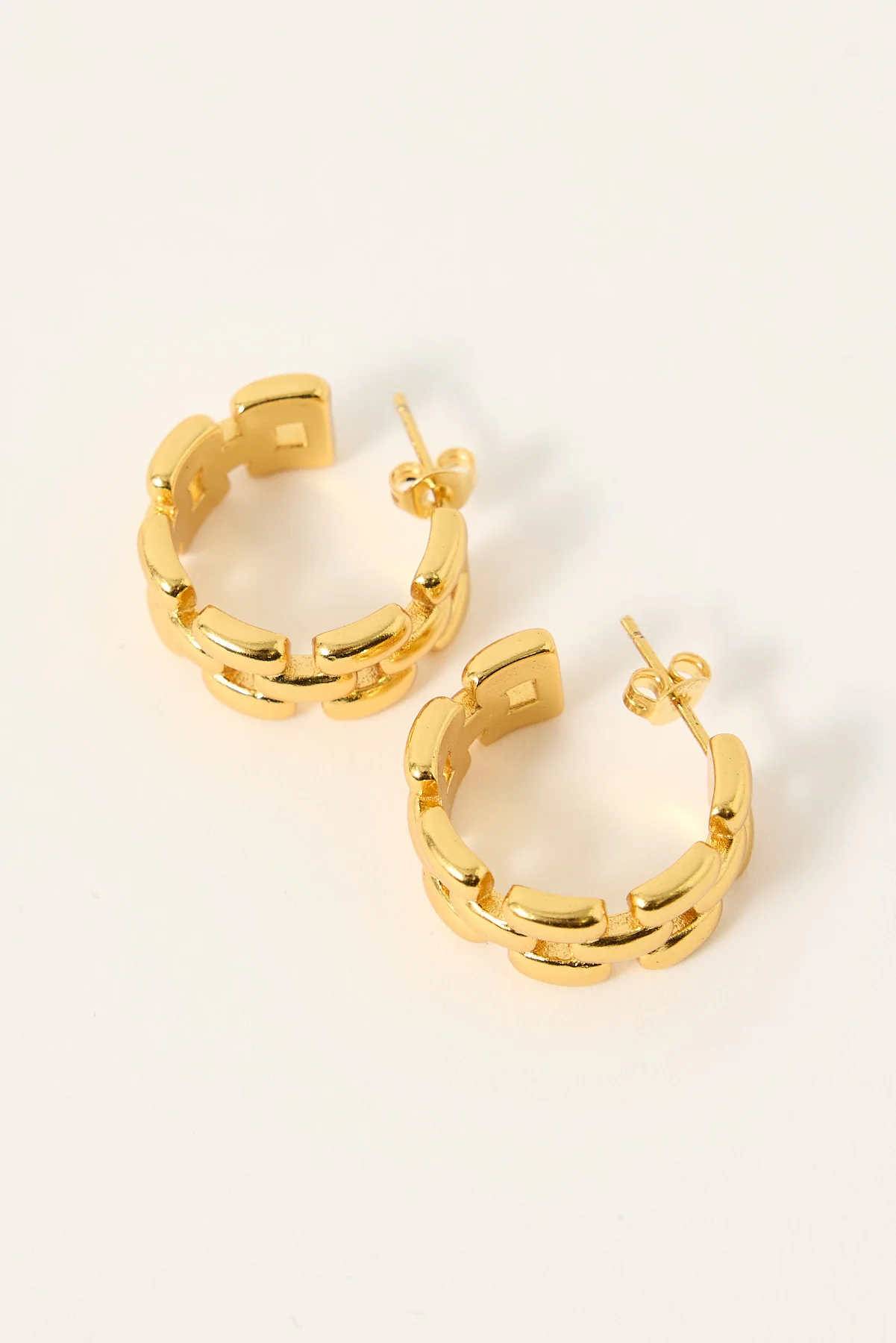 Perfect Stranger Levi Earrings Gold - Image 2