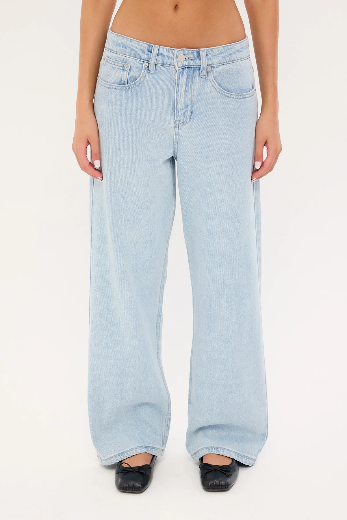 Perfect Stranger Low Rise Baggy Jean Light Blue - Image 7