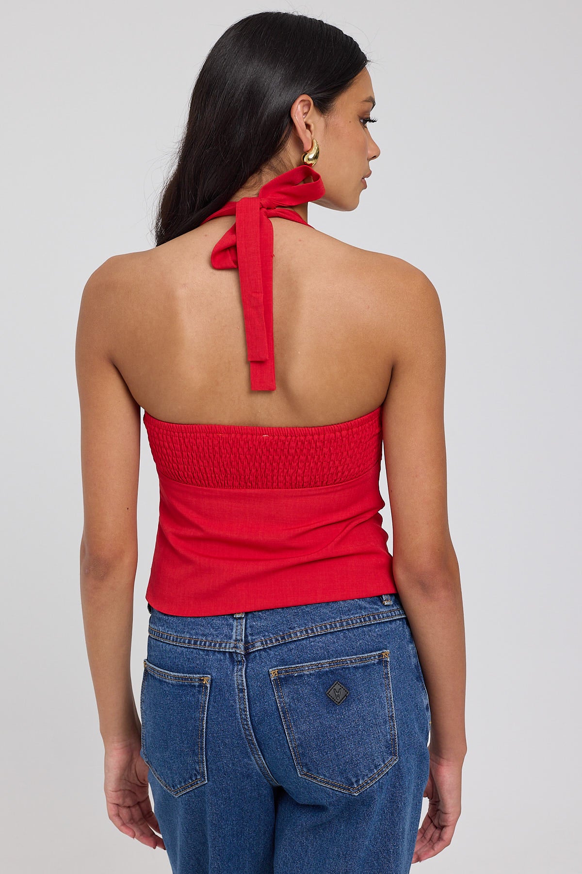 Perfect Stranger Matisse Halter Top Red - Image 4