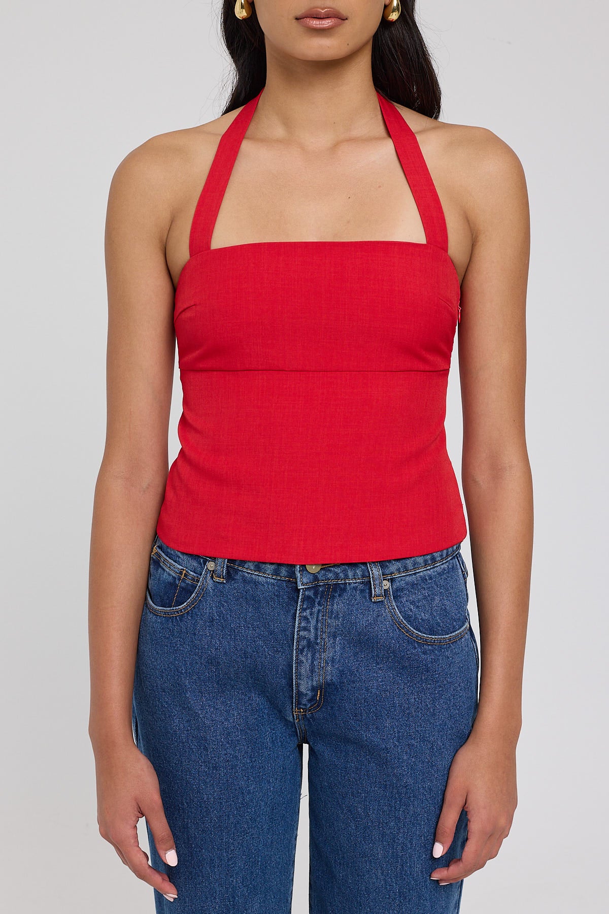 Perfect Stranger Matisse Halter Top Red - Image 7
