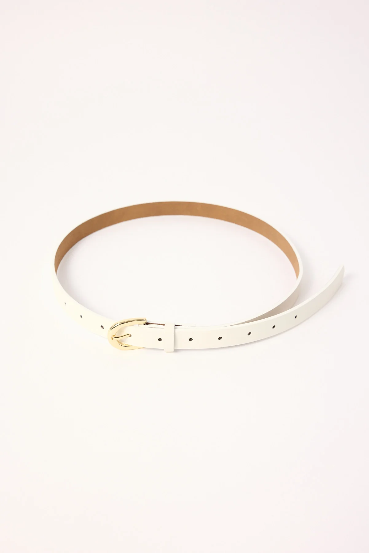 Perfect Stranger Maylin Skinny Belt Cream