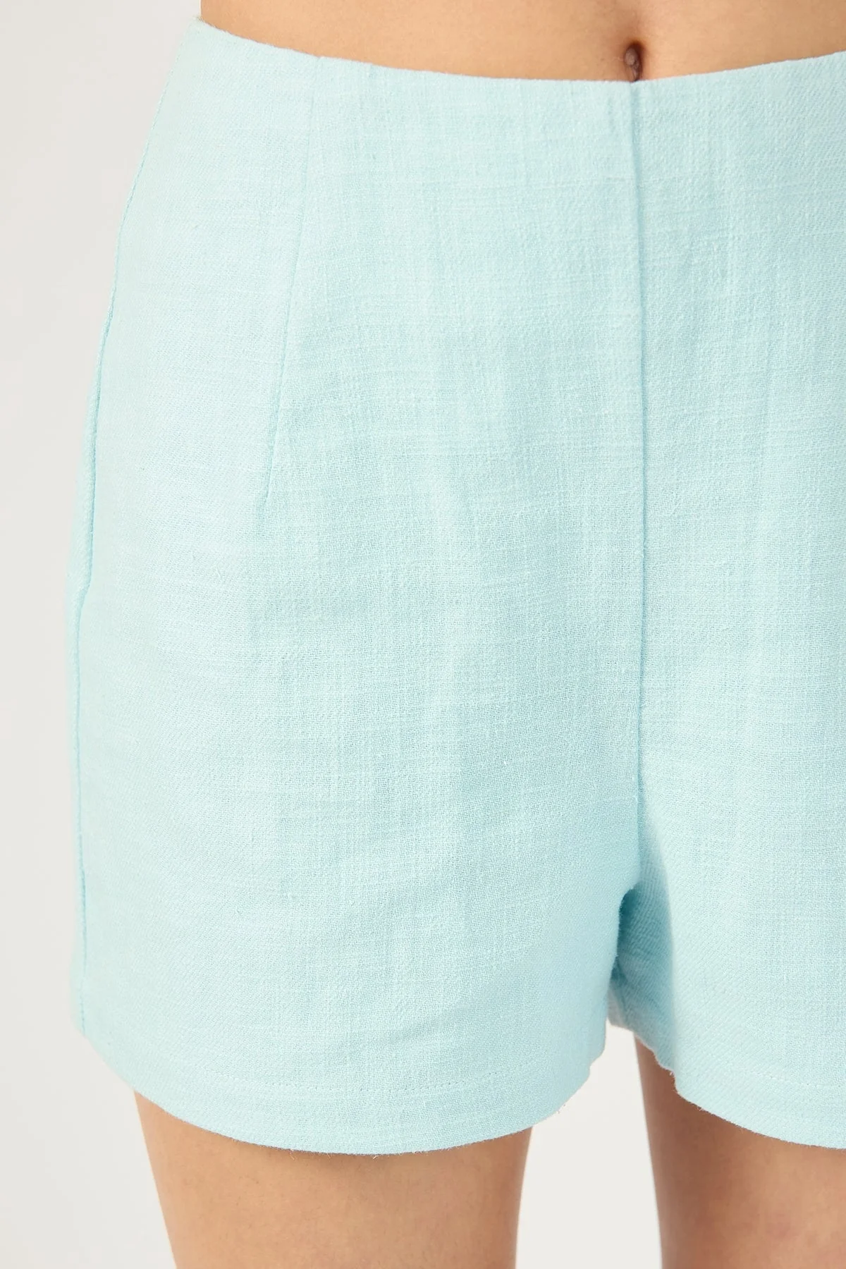 Perfect Stranger Menorca Linen  Short Blue - Image 6