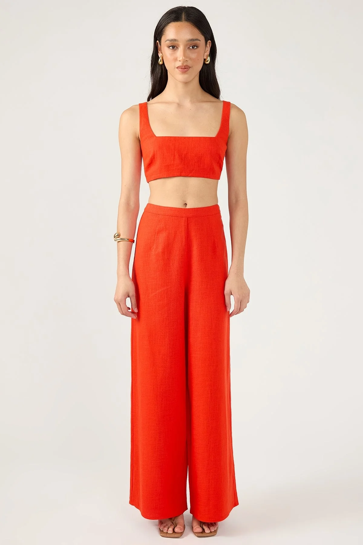 Perfect Stranger Menorca Square Neck Bralette Red - Image 2