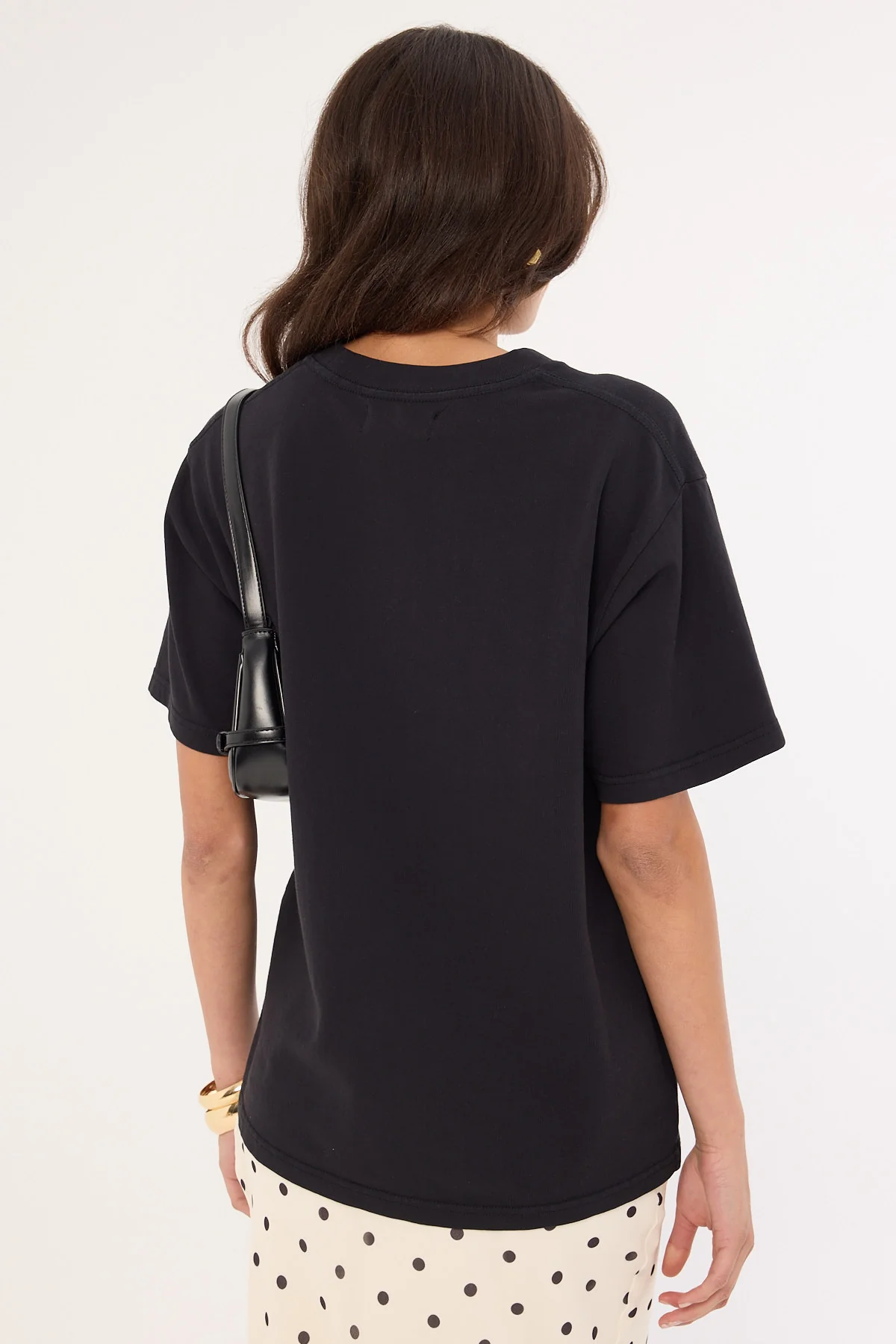 Perfect Stranger Monogram Oversized Tee Washed Black - Image 6