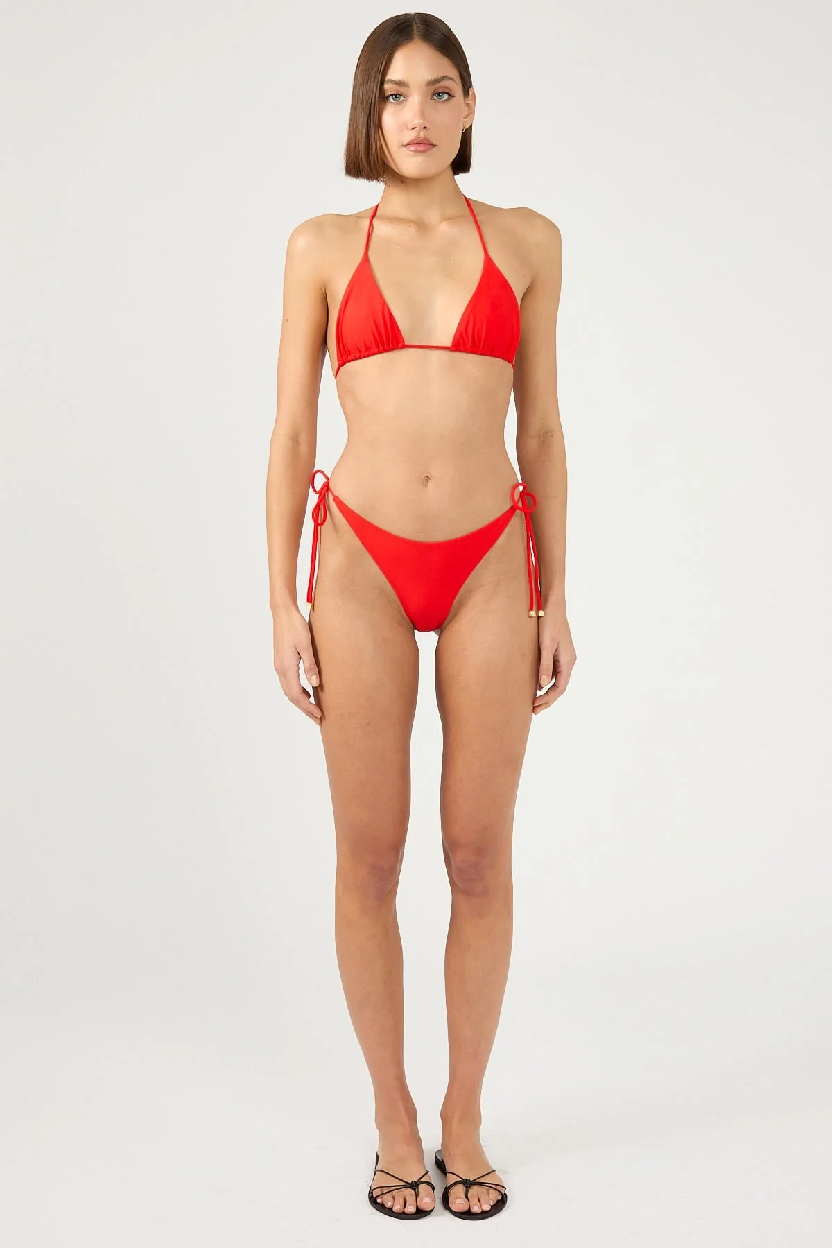 Perfect Stranger Red Roulette Bikini Bottom Red - Image 2