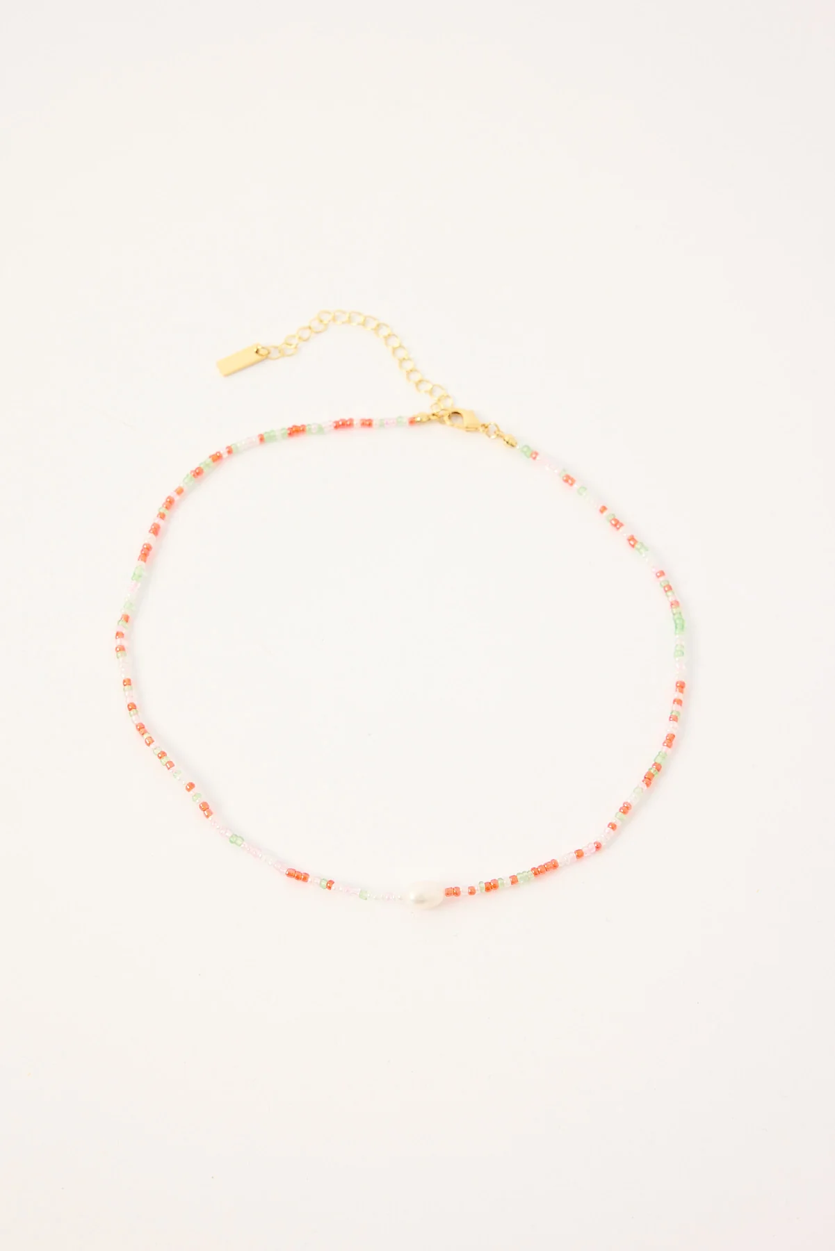 Perfect Stranger River Beaded Necklace Multi