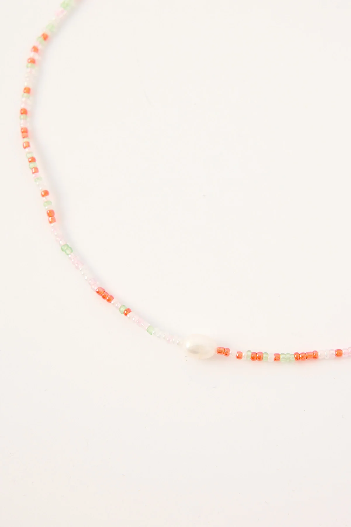 Perfect Stranger River Beaded Necklace Multi - Image 3