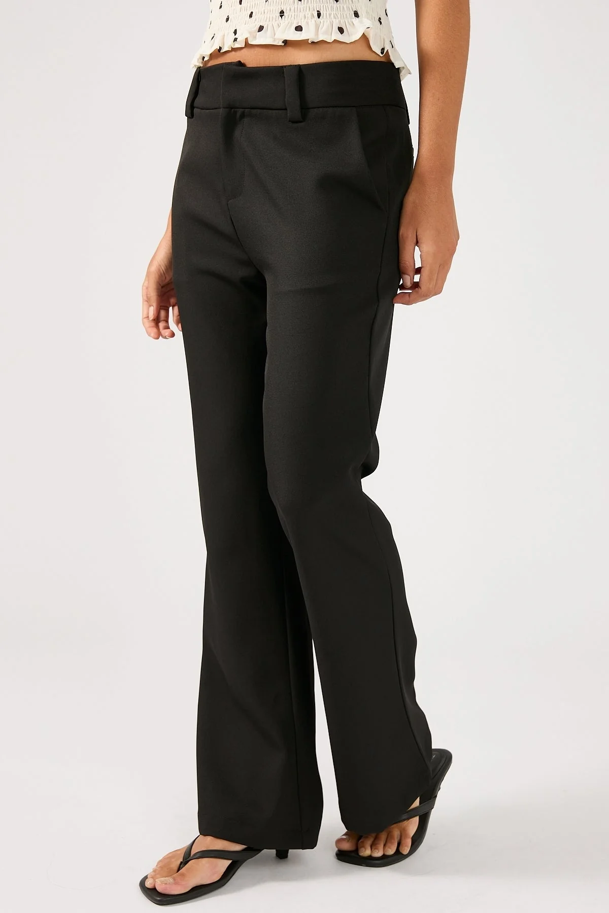 Perfect Stranger Romeo Bootcut Pant Black - Image 3