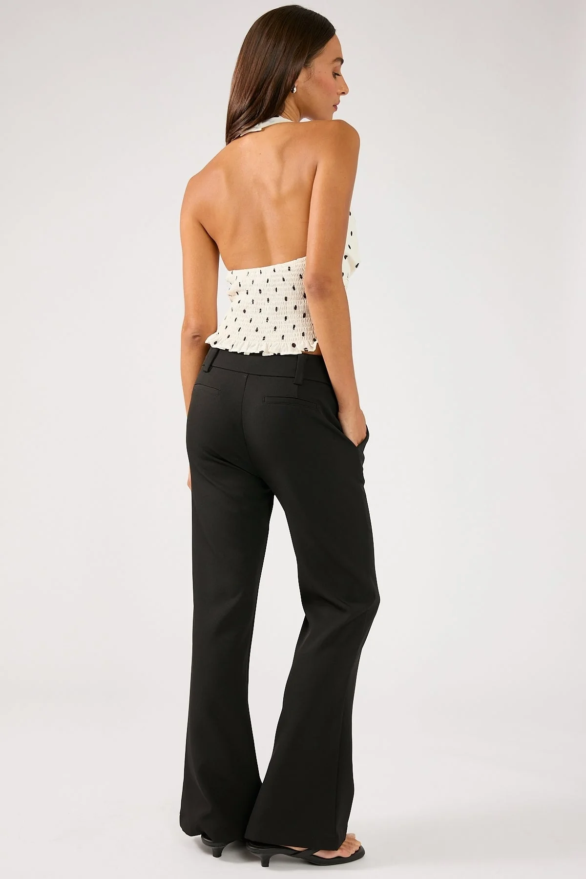 Perfect Stranger Romeo Bootcut Pant Black - Image 5