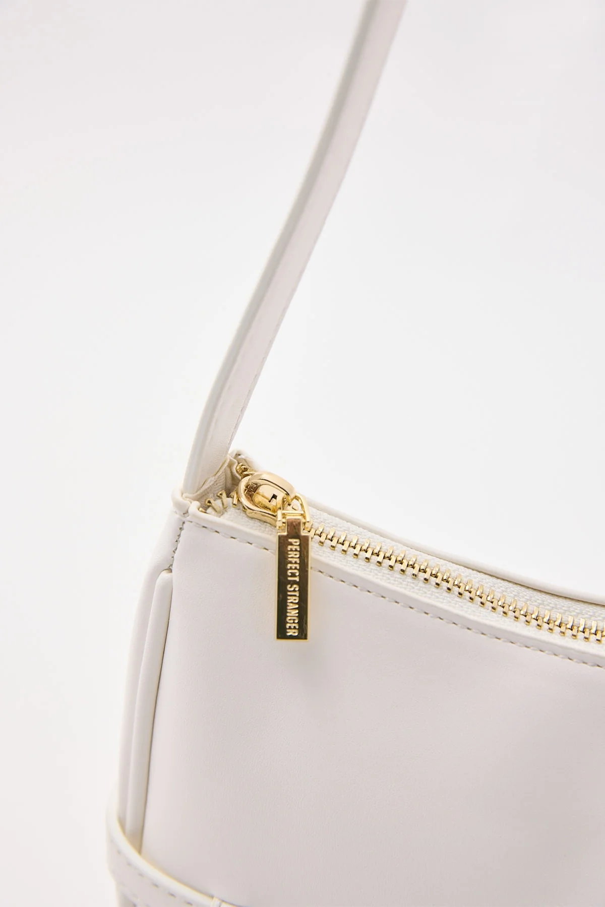 Perfect Stranger Selene Mini Buckle Handbag White - Image 3