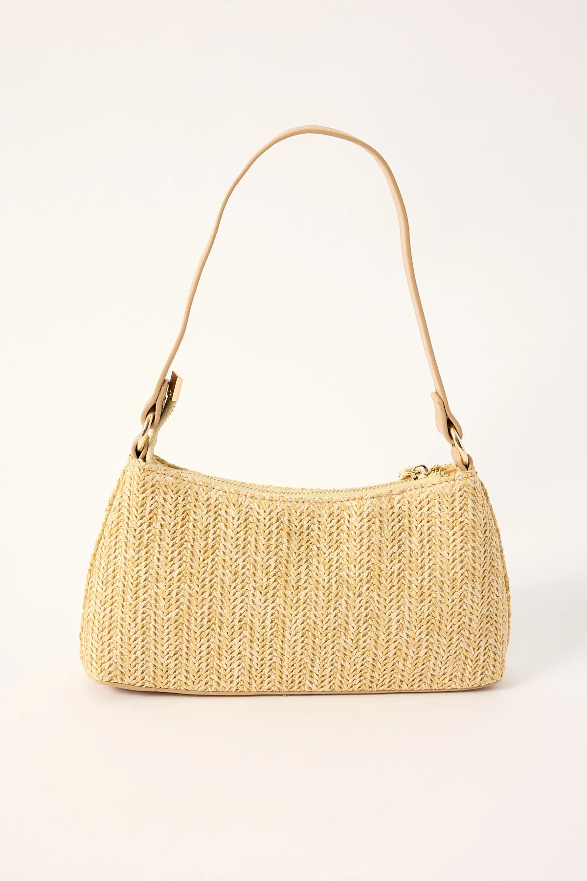 Perfect Stranger Serene Raffia Shoulder Bag Natural - Image 4