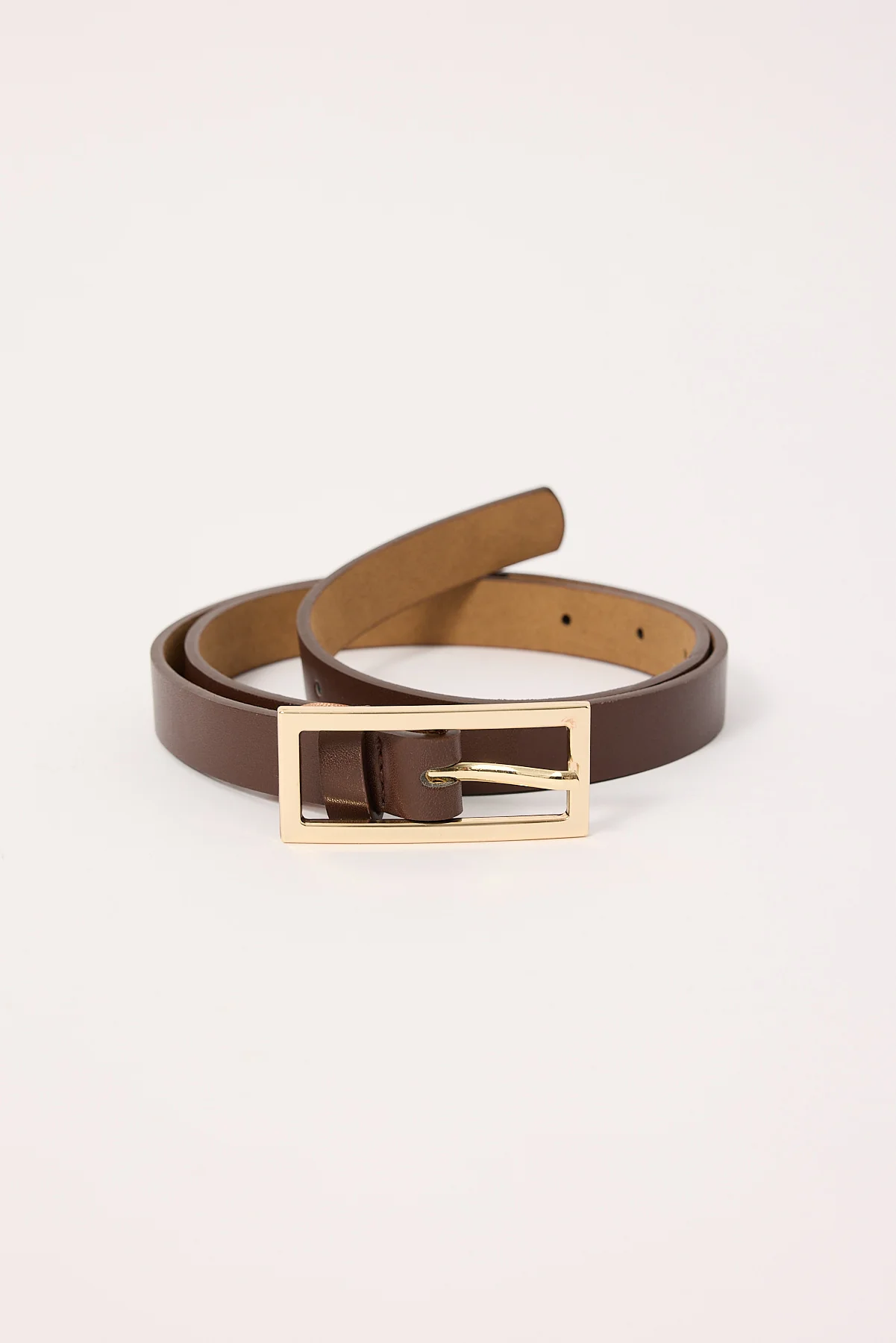 Perfect Stranger Signature Thin Belt Brown - Image 2