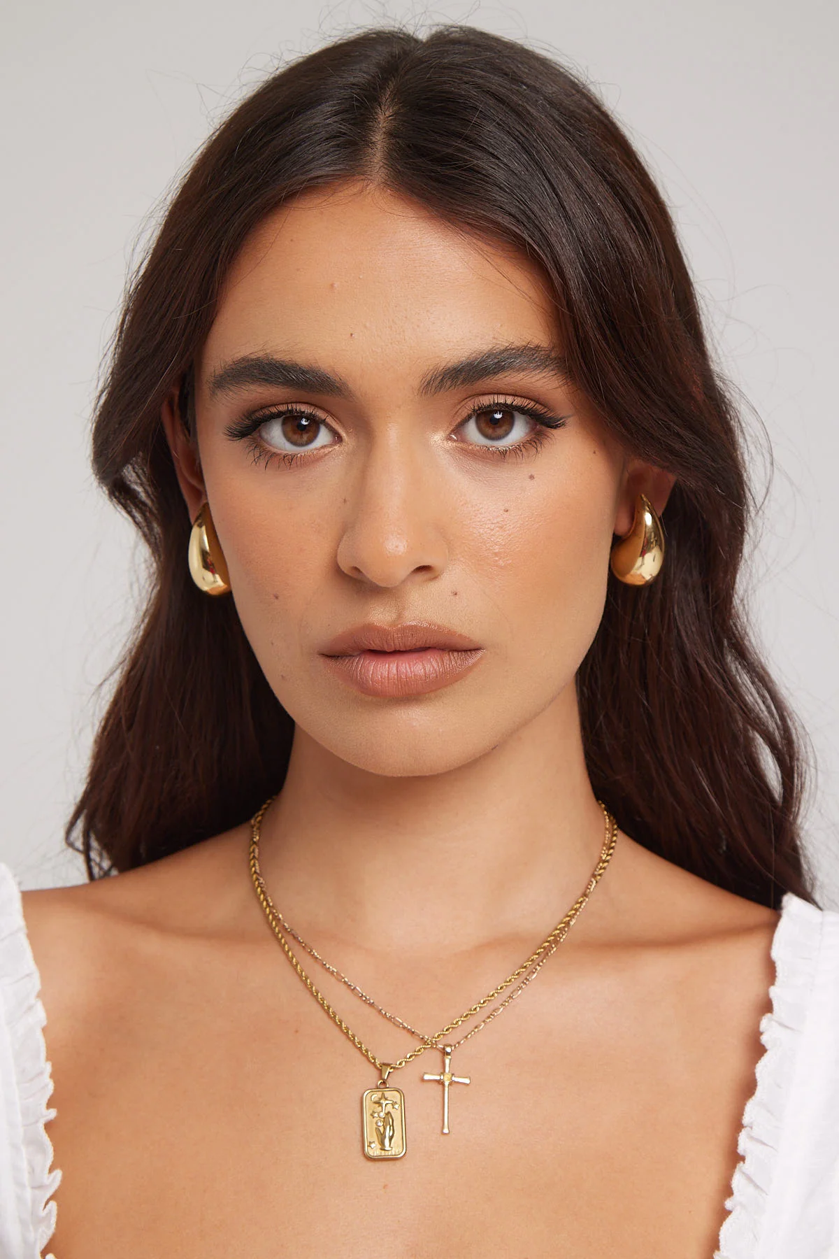 Perfect Stranger Sophia Earrings 18k Gold Plated - Image 3