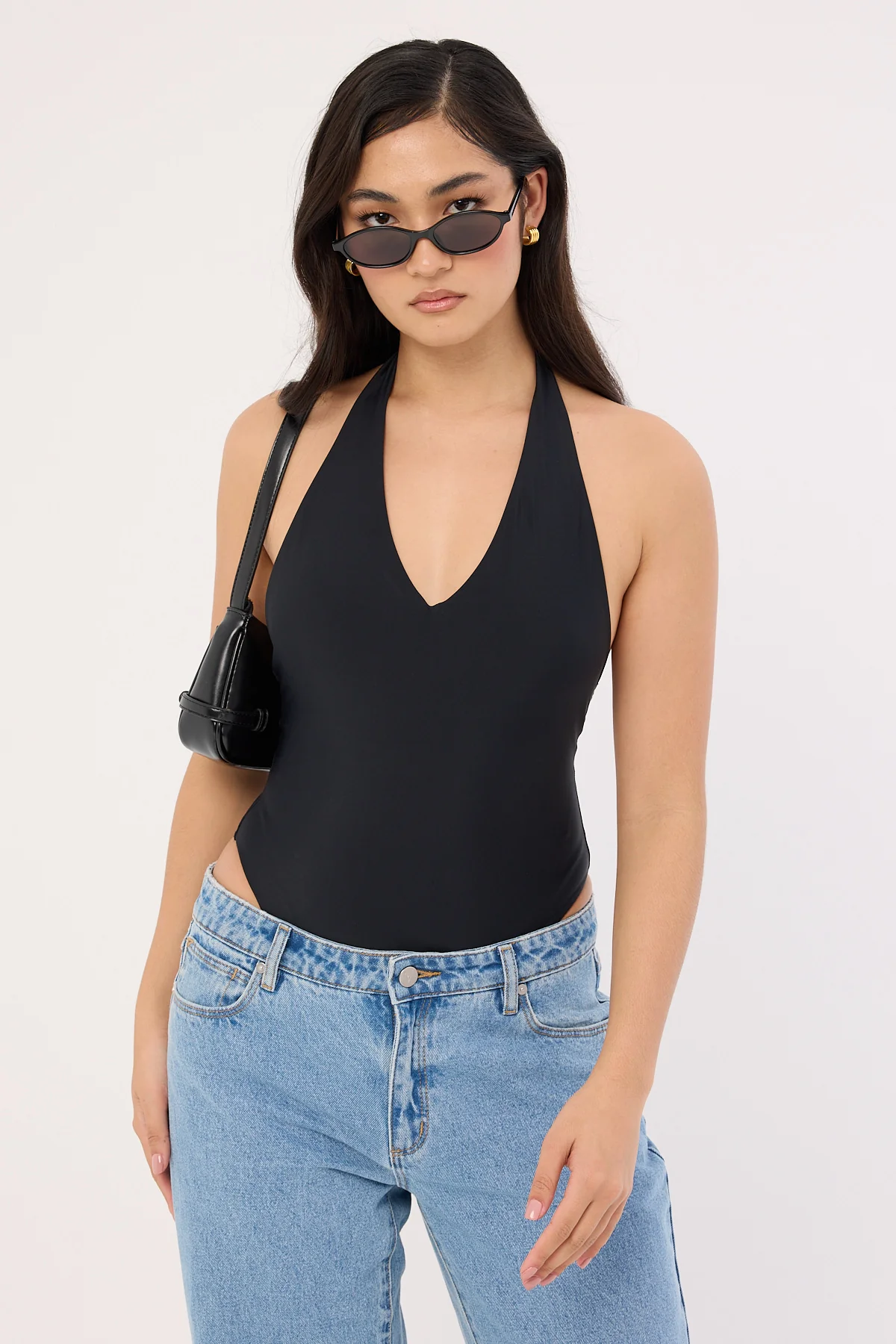 Perfect Stranger Sunlit Halter One Piece Black - Image 6