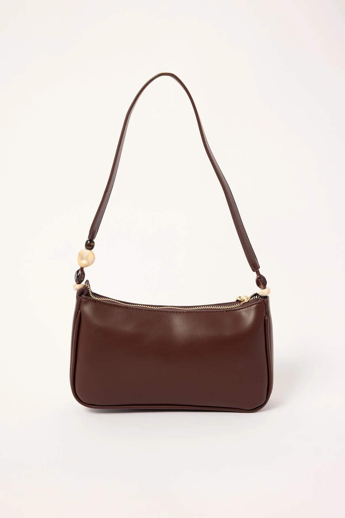 Perfect Stranger Zeya Beaded Shoulder Bag Brown - Image 3