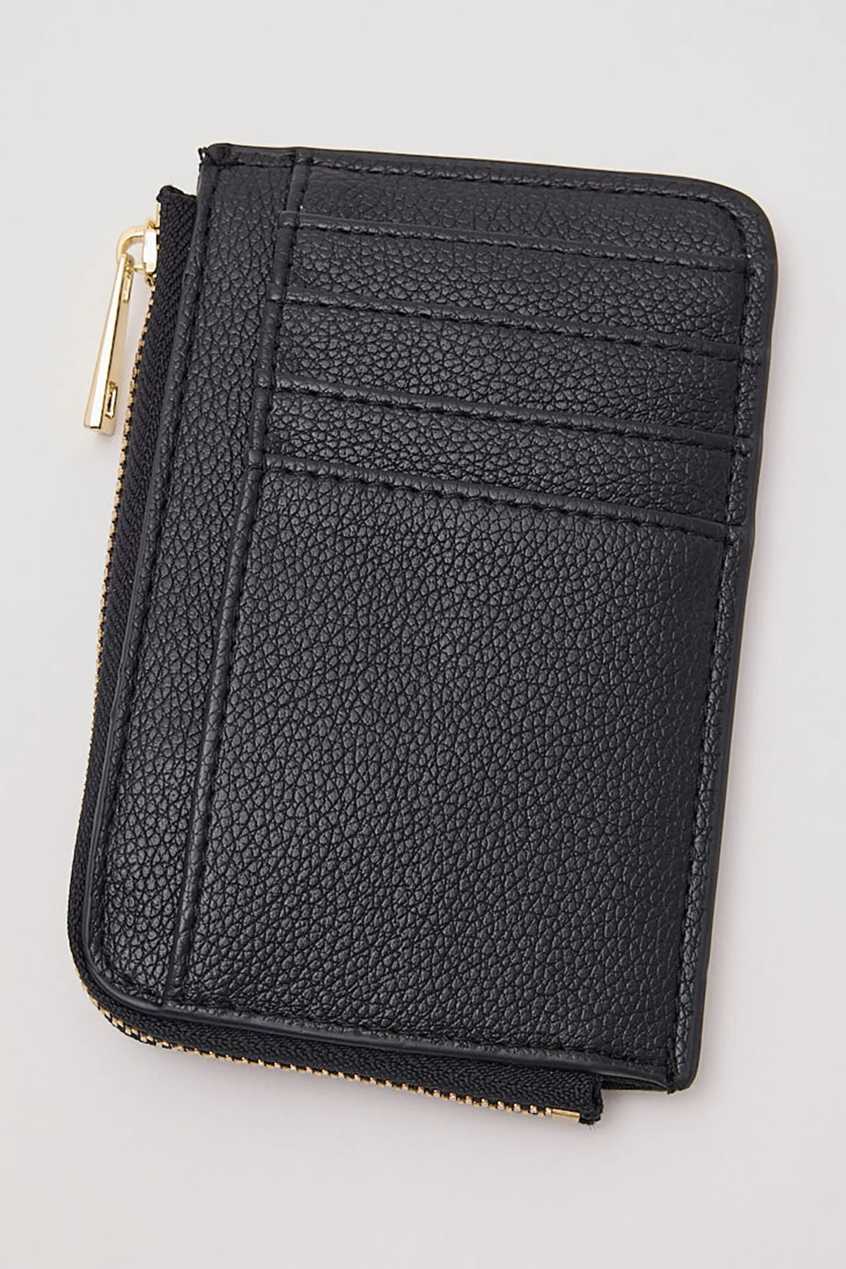 Peta + Jain Fitz Cardholer Black Pebble/Gold - Image 3