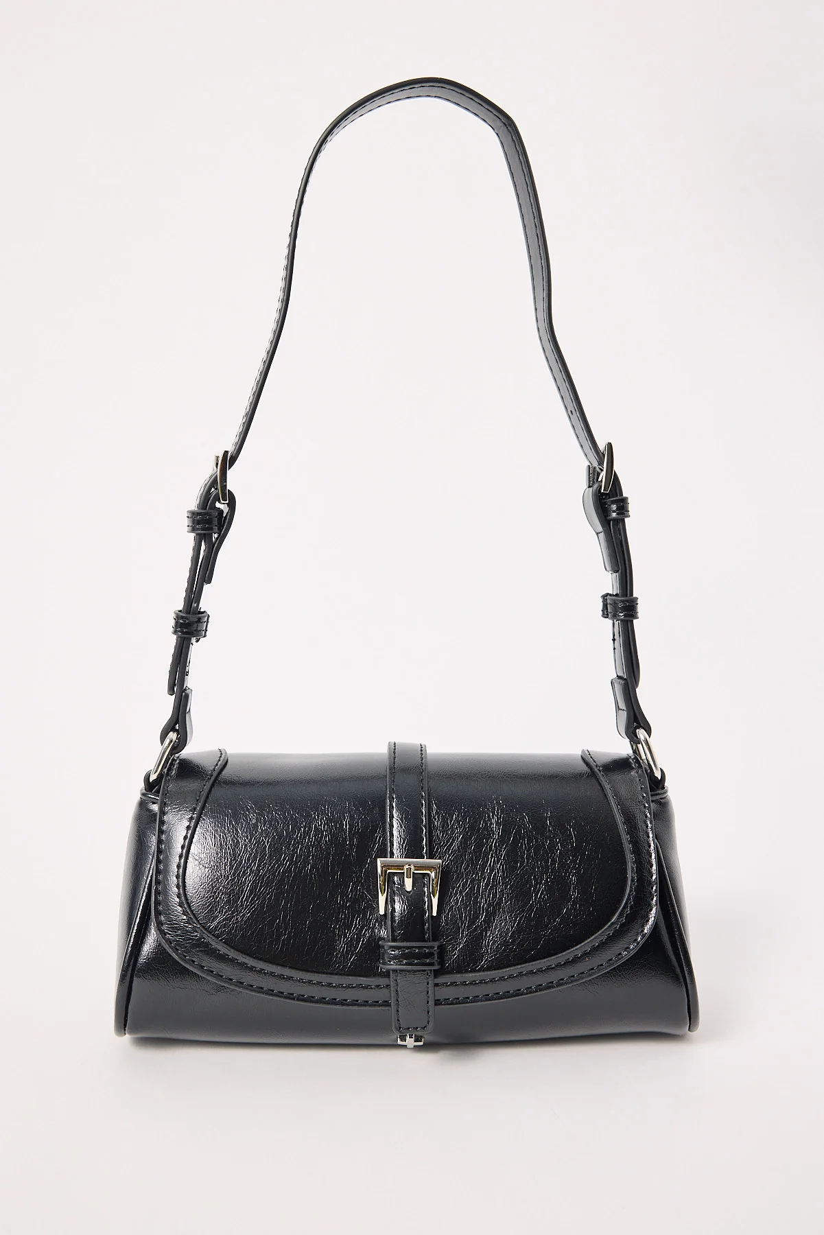 Peta + Jain Gemma Black Crinkle