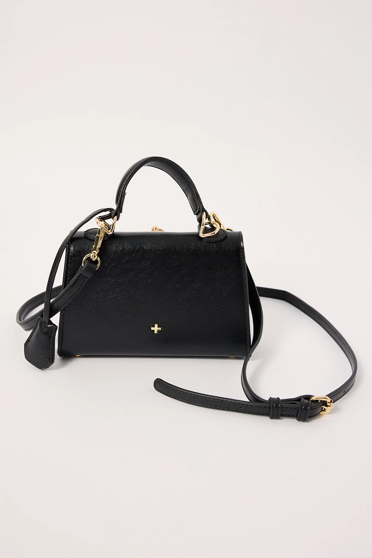 Peta + Jain Hedi Crossbody Black Crinkle/Gold - Image 3