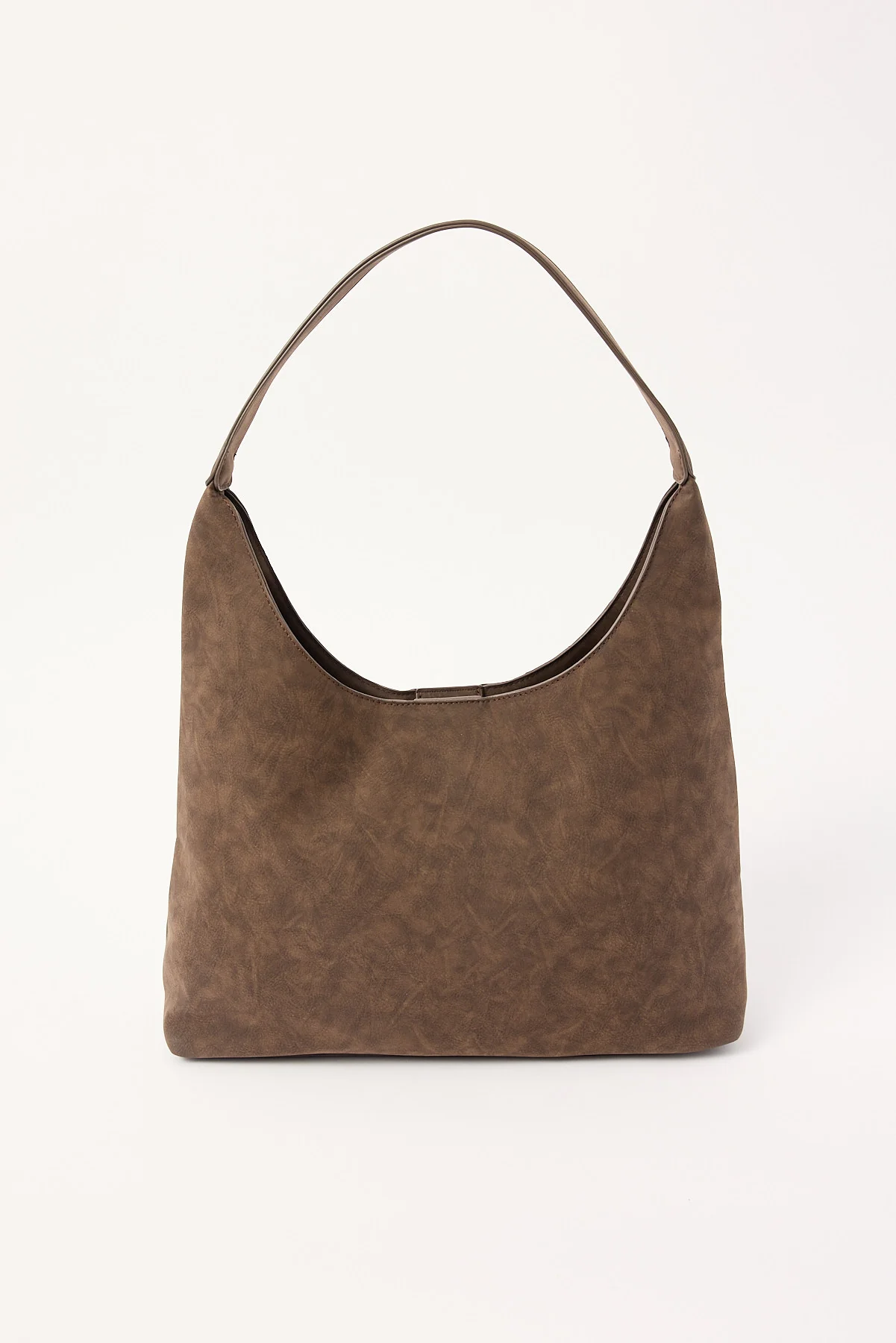 Peta + Jain Jami Tote Bag Choc Suede PU - Image 3