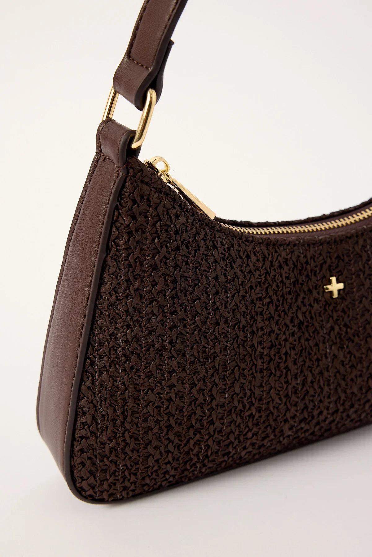 Peta + Jain Josee Choc Raffia Bag Choc Raffia - Image 2