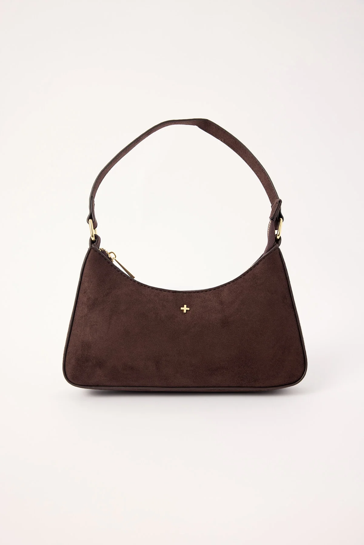 Peta + Jain Josee Espresso Suede/Gold