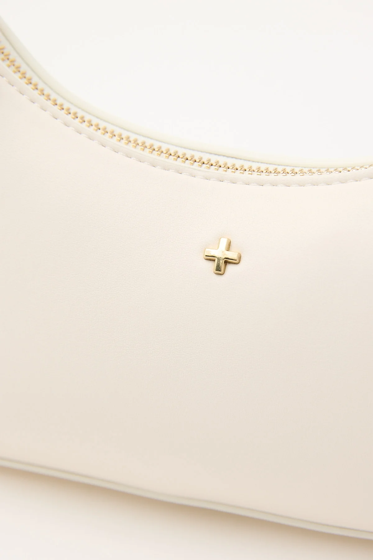Peta + Jain Josee White Smooth/Gold - Image 2