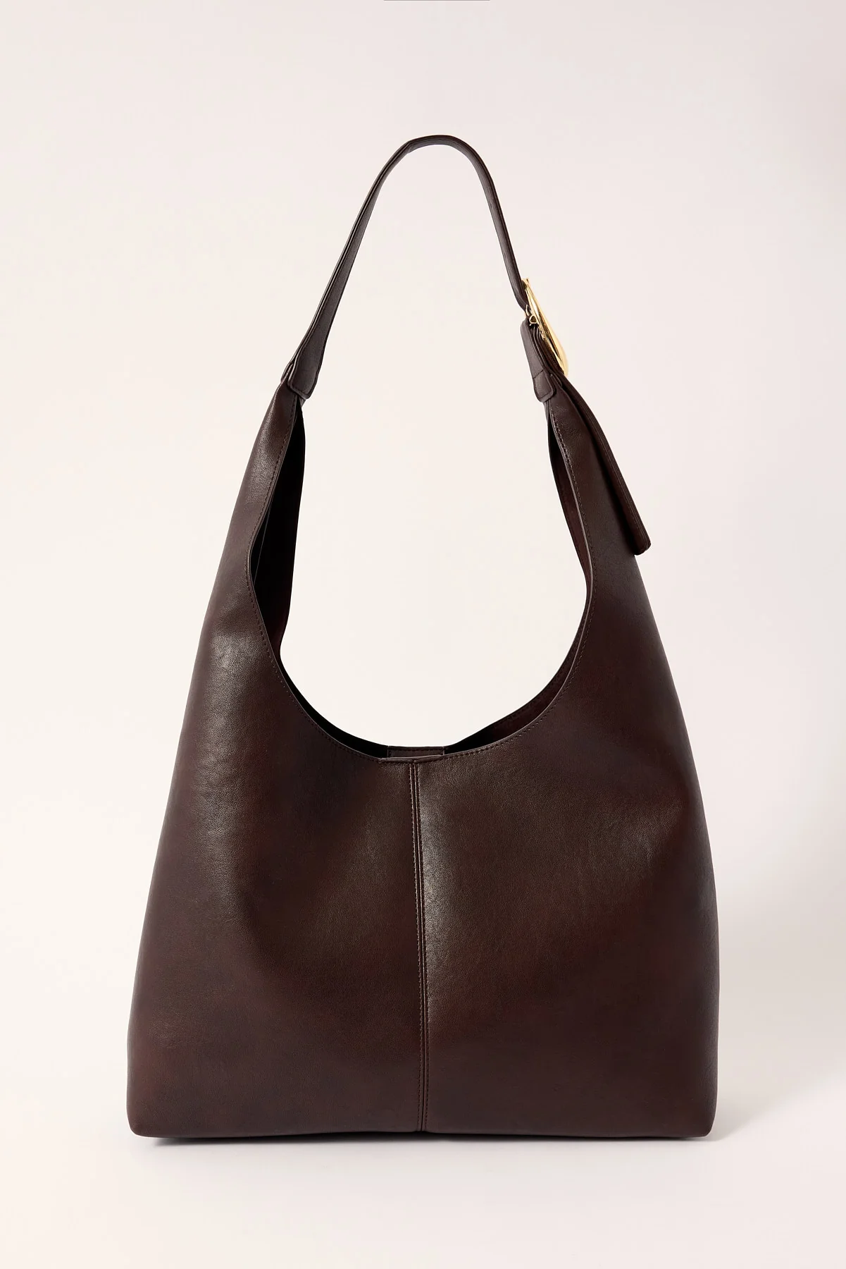 Peta + Jain KISMET HOBO BAG WITH POUCH Grainy Brown - Image 3