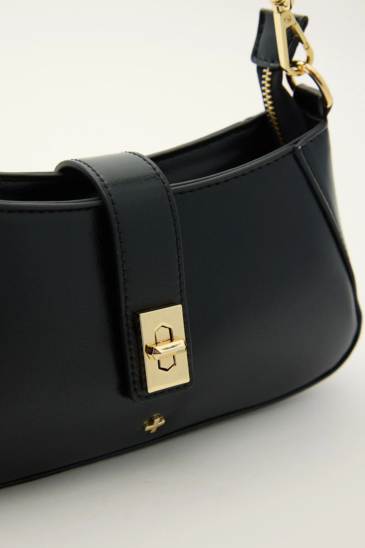 Peta + Jain Ripley Black PU/Gold - Image 3