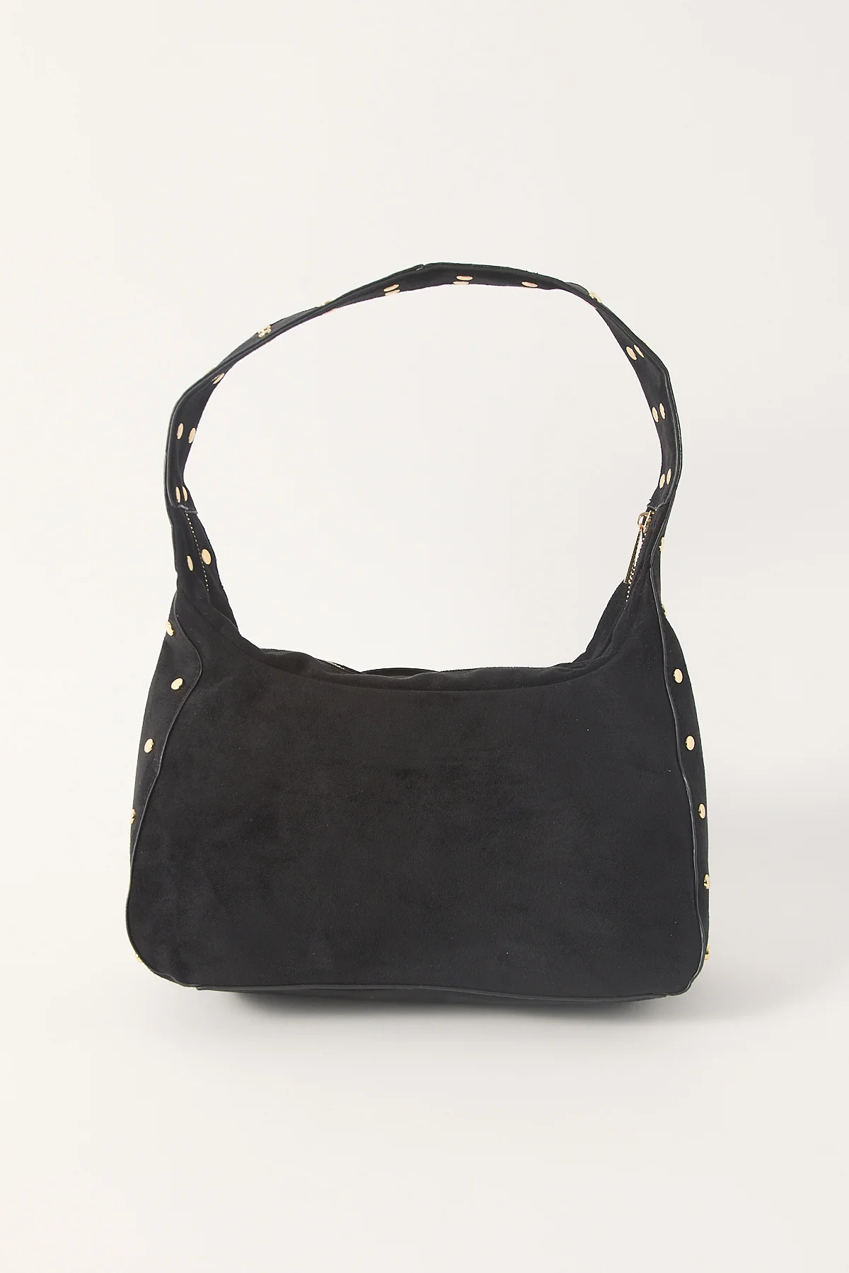 Peta + Jain Soho Black Suede PU/Gold - Image 4