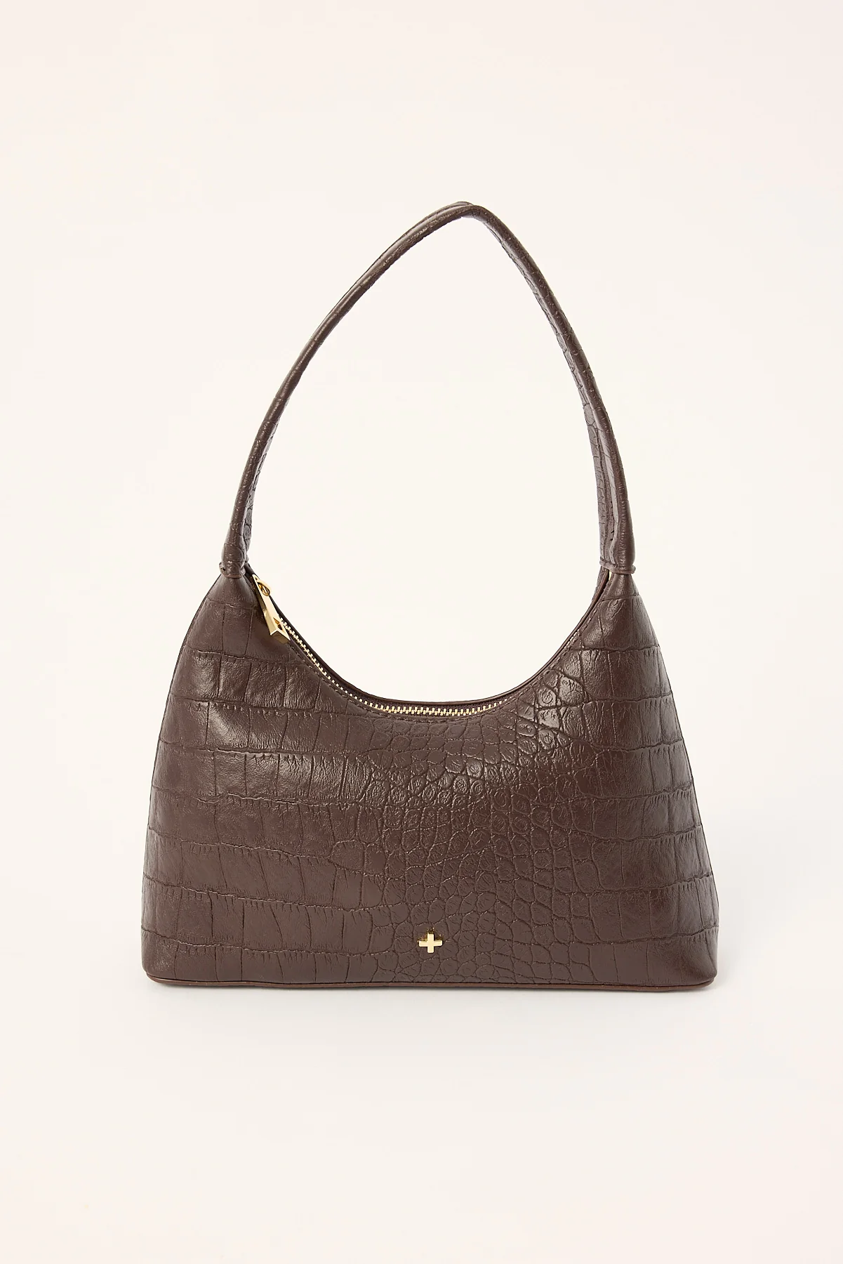 Peta + Jain Sweetie Chocolate Croc PU/Gold
