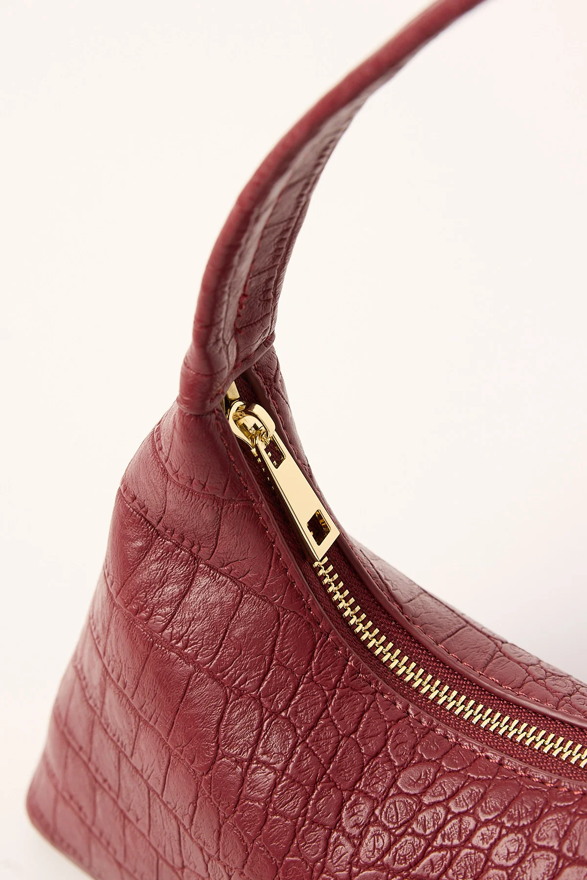 Peta + Jain Sweetie Shoulder Bag Cherry Croc - Image 3