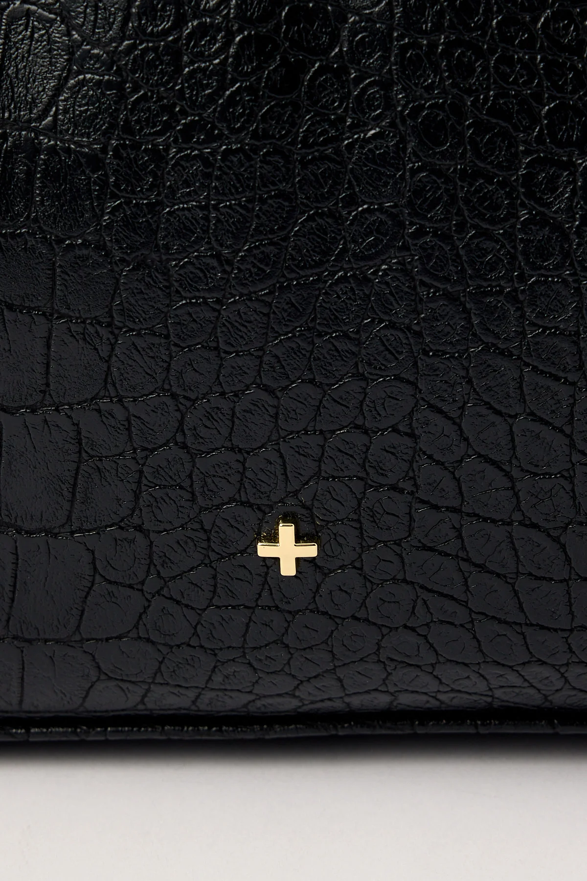 Peta + Jain Tribeca Black Croc PU - Image 2