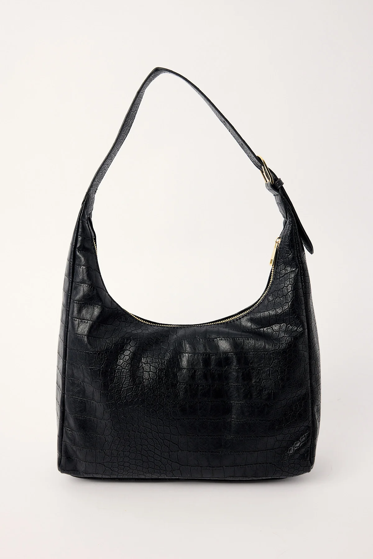 Peta + Jain Tribeca Black Croc PU - Image 3