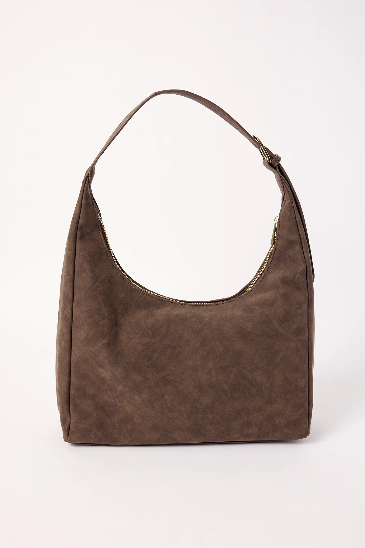 Peta + Jain Tribeca Chocolate Feaux Suede/Gold - Image 2