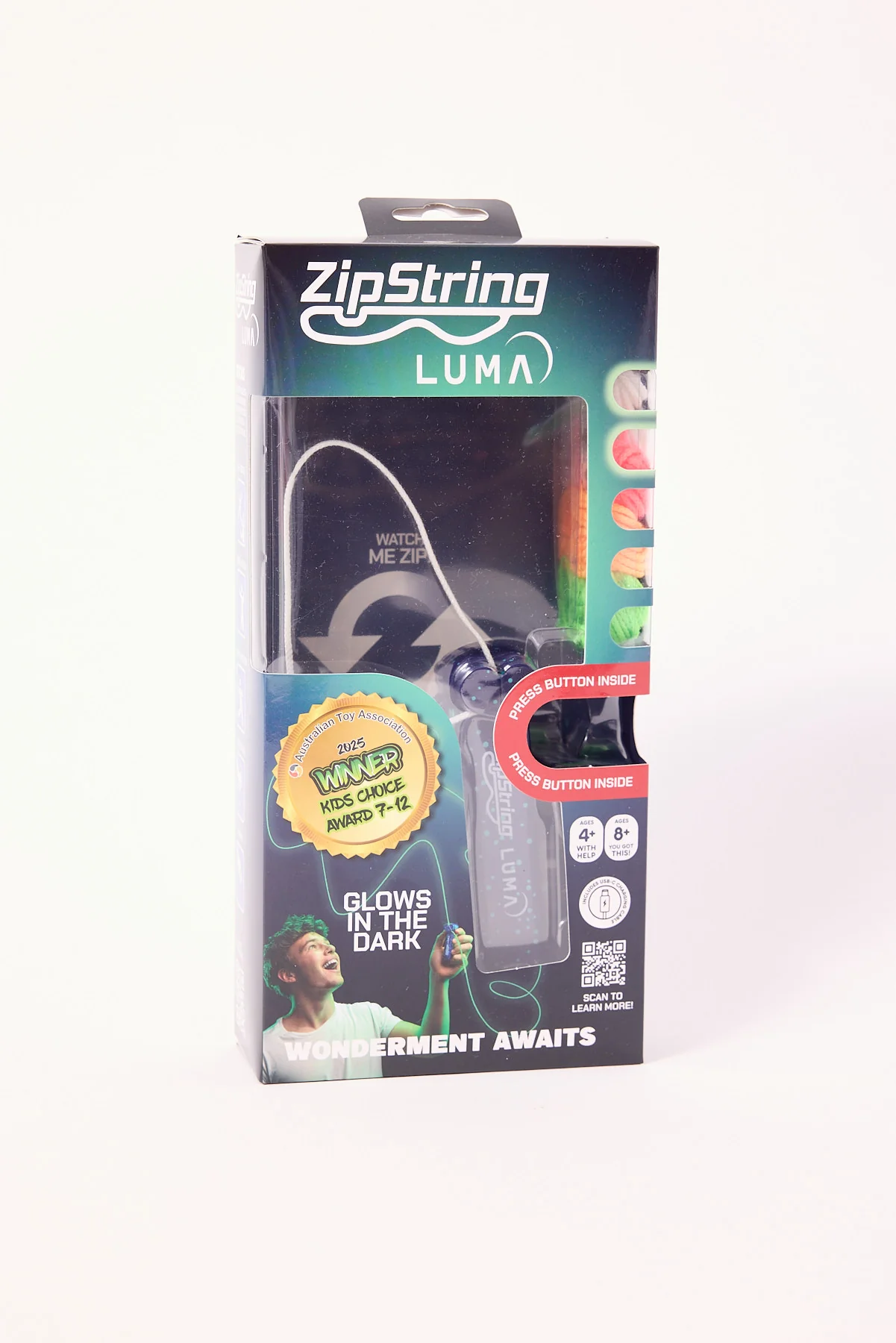 Pmg Australia Zipstring Luma Glow-In-The-Dark Multi