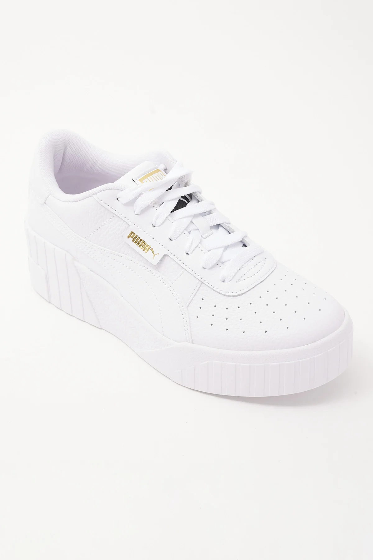 Puma Cali Wedge White/White - Image 3