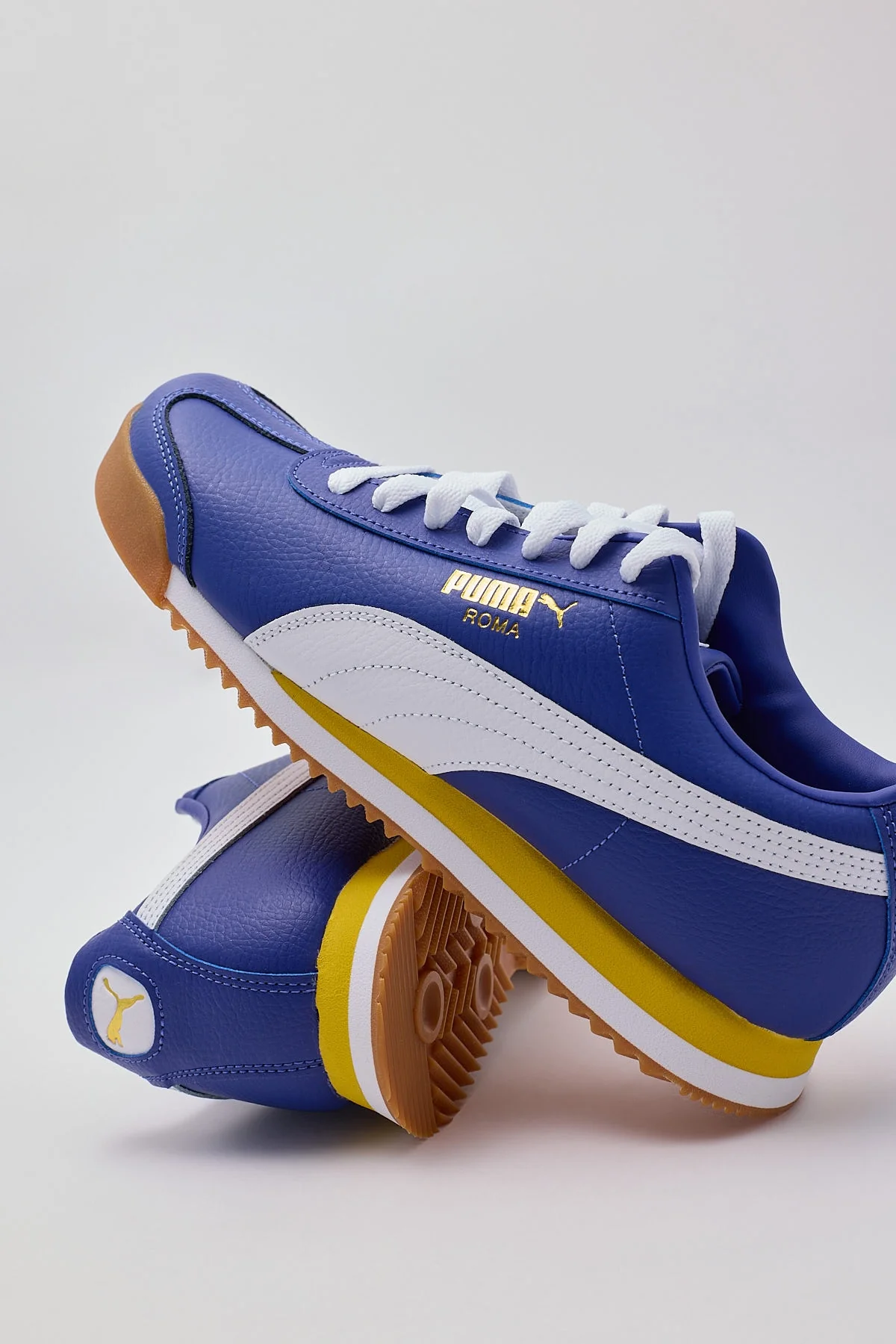 Puma Roma 24 Standard Sneaker Lapis Lazuli Fresh Pear - Image 4