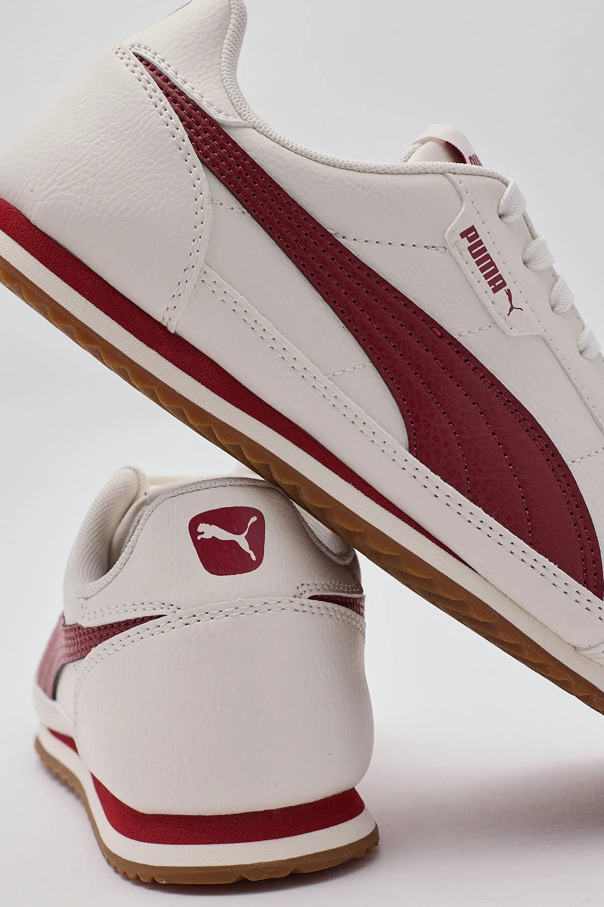 Puma Turino II Warm White Intense Red - Image 4