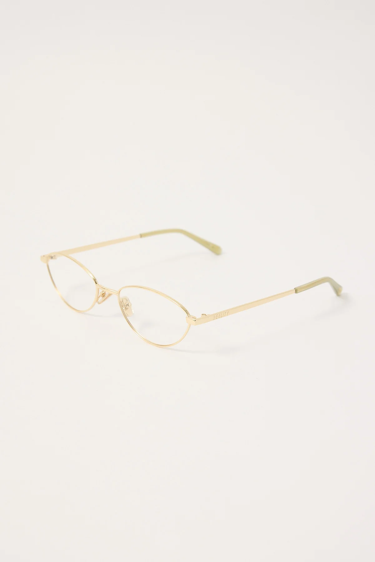 Reality Eyewear Faster Than Light Gold/Clear Lens - Image 2