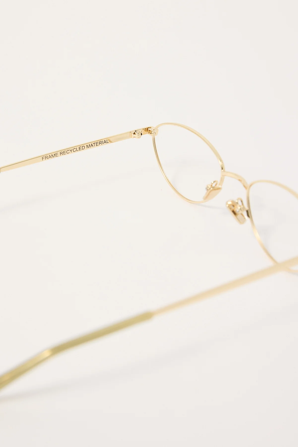 Reality Eyewear Faster Than Light Gold/Clear Lens - Image 3