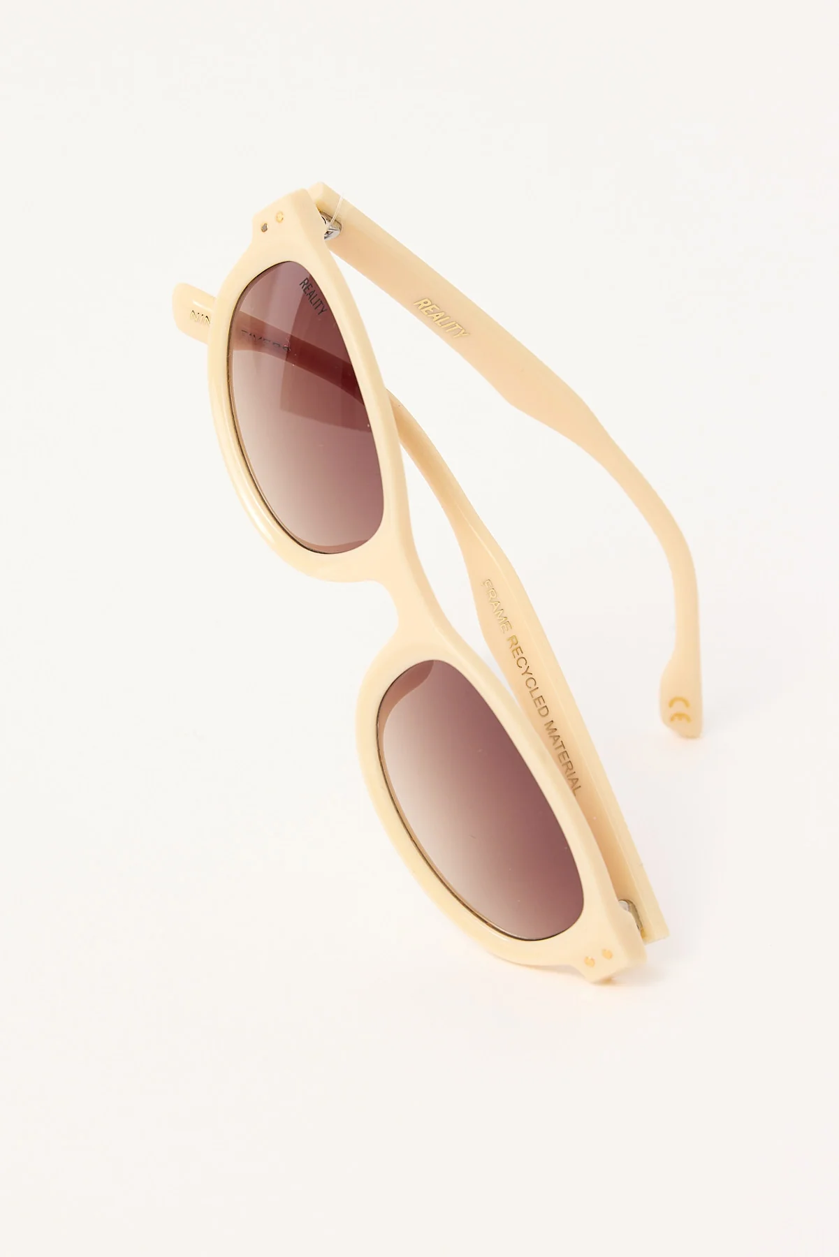 Reality Eyewear Ninety Fivers Bone/Brown Lens - Image 4