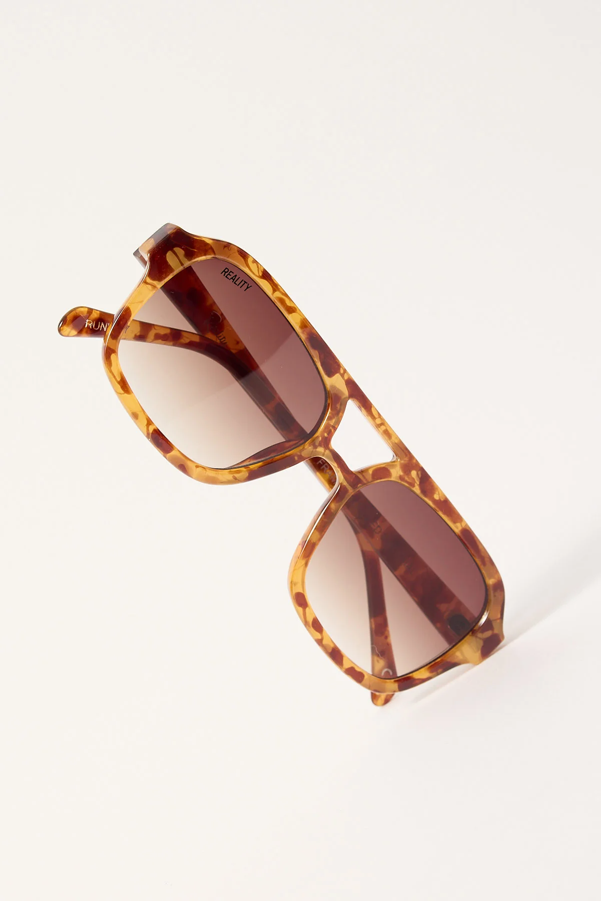 Reality Eyewear Runway Bark Turtle/Brown Gradient Lens - Image 4
