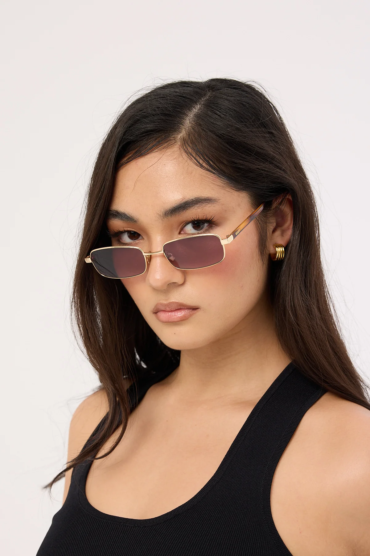 Reality Eyewear Vibes Town Gold/Smoke Lens - Image 4