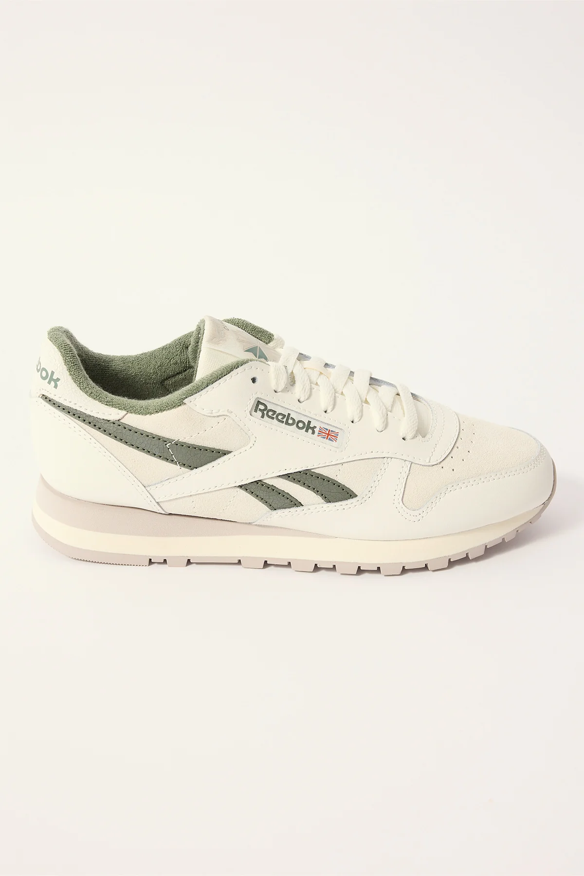 Reebok Classic Leather Chalk Breakaway Green